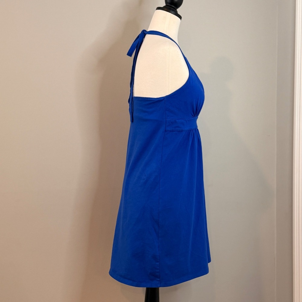 Royal Blue Halter Dress Kentucky Wildcats UK Logo Small - Picture 4 of 14